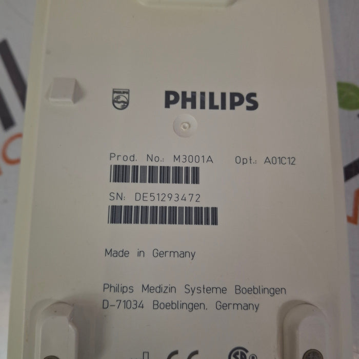 Philips M3001A-A01C12 Fast SpO2, NIBP, 12 lead ECG MMS Module