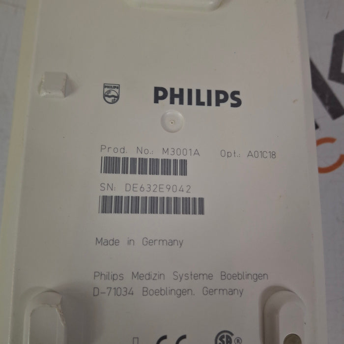 Philips M3001A-A01C18 Fast SpO2, NIBP, 12 lead ECG, Temp, IBP MMS Module