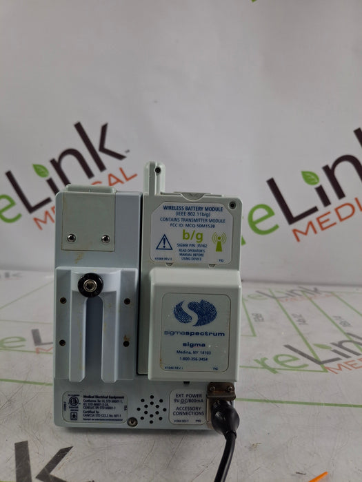Baxter Sigma Spectrum 6.05.14 with B/G Battery Infusion Pump