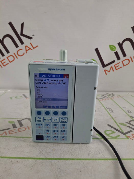 Baxter Sigma Spectrum 6.05.14 with B/G Battery Infusion Pump
