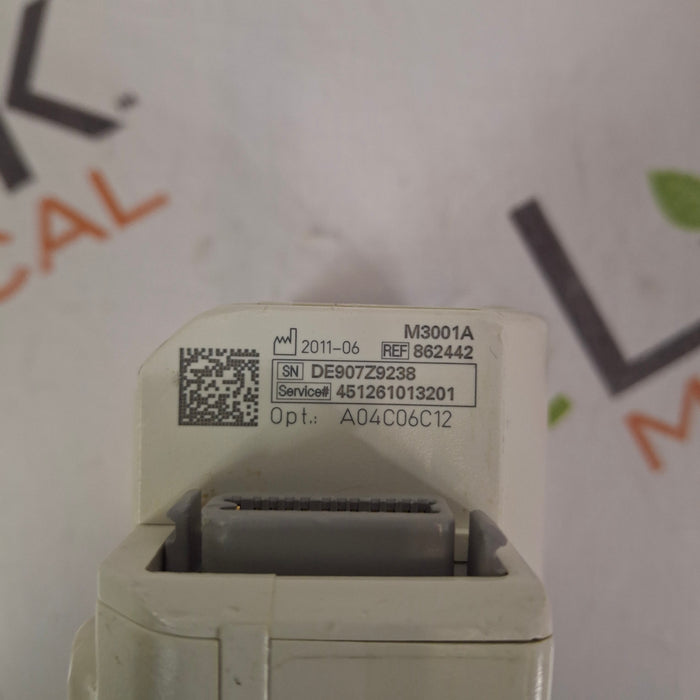 Philips M3001A-A04C06C12 OxiMax SpO2, NIBP, 12 Lead ECG, Temp, IBP MMS Module