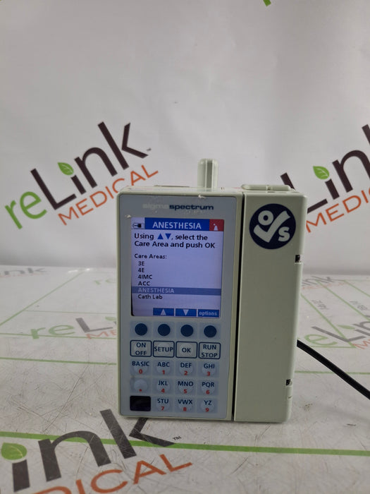 Baxter Sigma Spectrum 6.05.14 with B/G Battery Infusion Pump