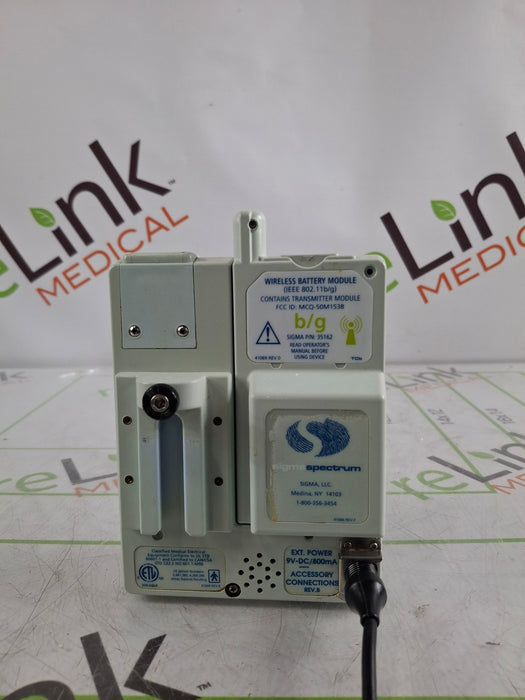 Baxter Sigma Spectrum 6.05.14 with B/G Battery Infusion Pump