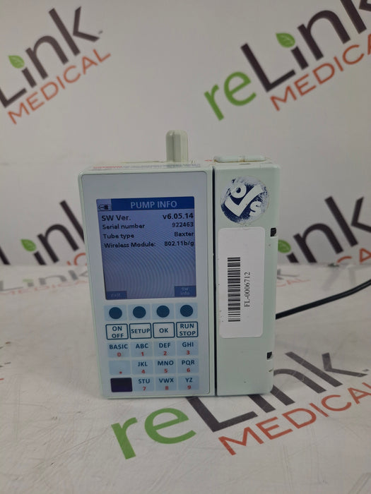 Baxter Sigma Spectrum 6.05.14 with B/G Battery Infusion Pump