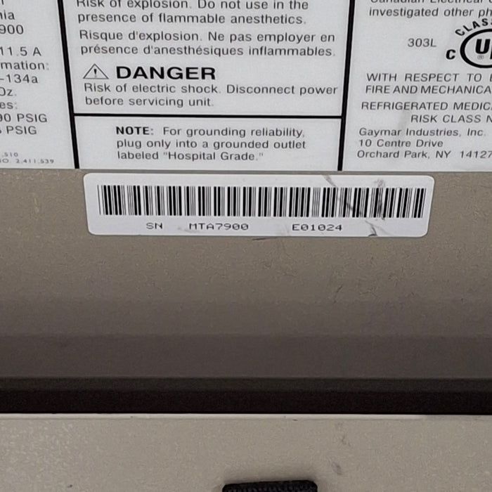Gaymar Medi-Therm III MTA7900 Hyper/Hypothermia Machine