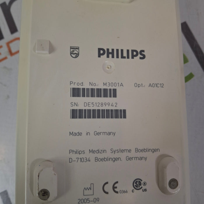 Philips M3001A-A01C12 Fast SpO2, NIBP, 12 lead ECG MMS Module