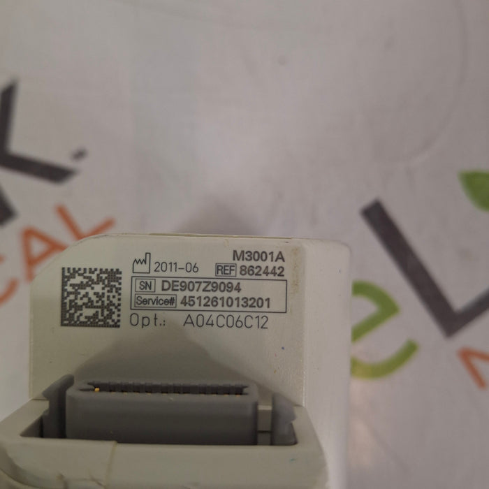Philips M3001A-A04C06C12 OxiMax SpO2, NIBP, 12 Lead ECG, Temp, IBP MMS Module