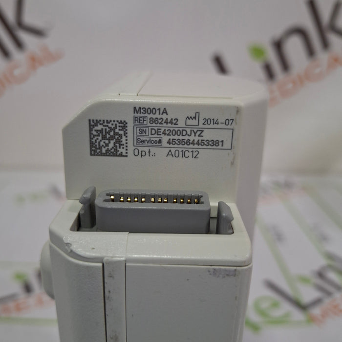 Philips M3001A-A01C12 Fast SpO2, NIBP, 12 lead ECG MMS Module