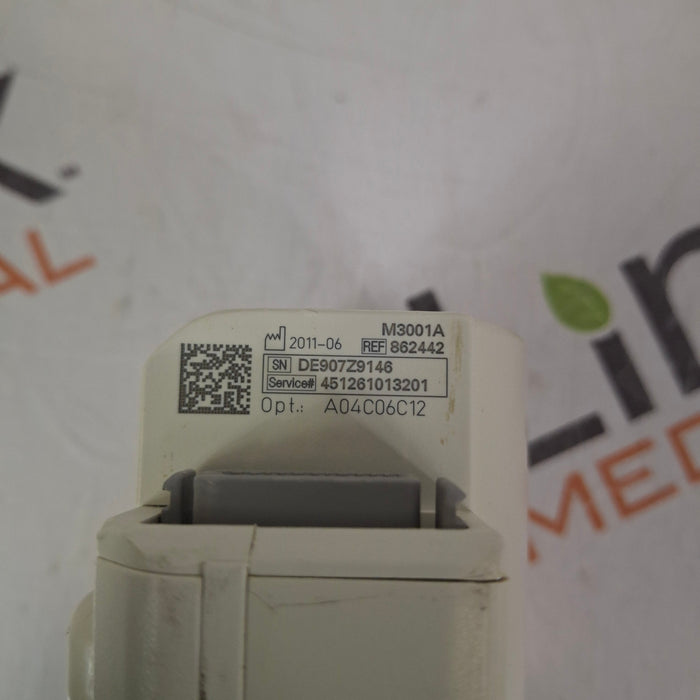 Philips M3001A-A04C06C12 OxiMax SpO2, NIBP, 12 Lead ECG, Temp, IBP MMS Module
