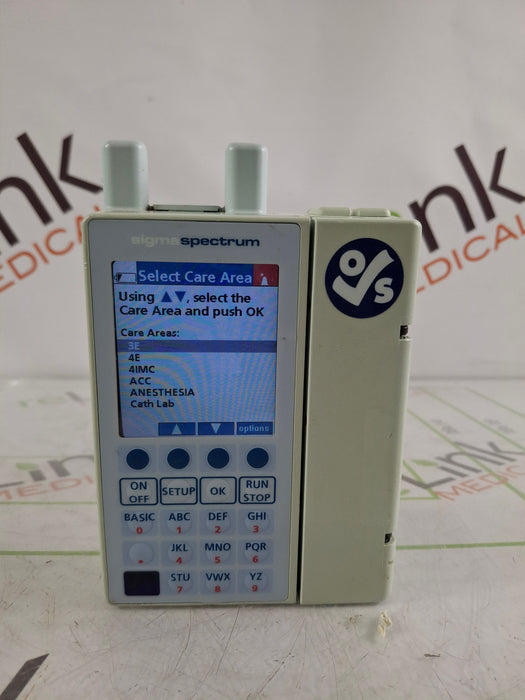 Baxter Sigma Spectrum 6.05.14 with B/G Battery Infusion Pump