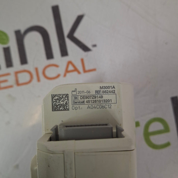 Philips M3001A-A04C06C12 OxiMax SpO2, NIBP, 12 Lead ECG, Temp, IBP MMS Module