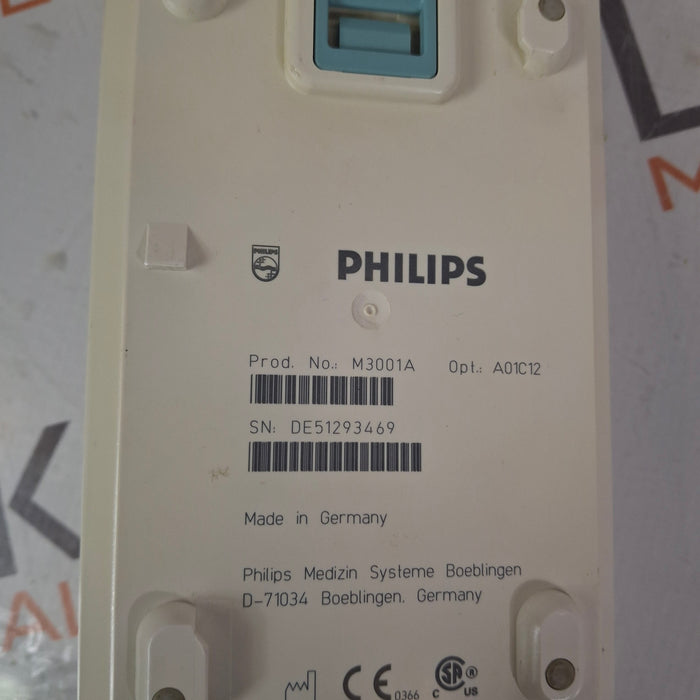 Philips M3001A-A01C12 Fast SpO2, NIBP, 12 lead ECG MMS Module