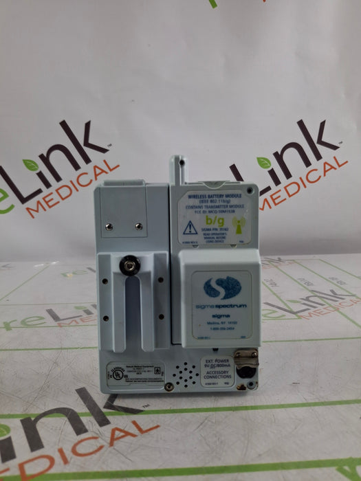 Baxter Sigma Spectrum 6.05.14 with B/G Battery Infusion Pump