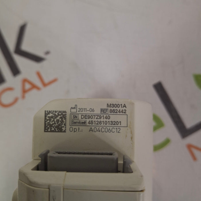 Philips M3001A-A04C06C12 OxiMax SpO2, NIBP, 12 Lead ECG, Temp, IBP MMS Module