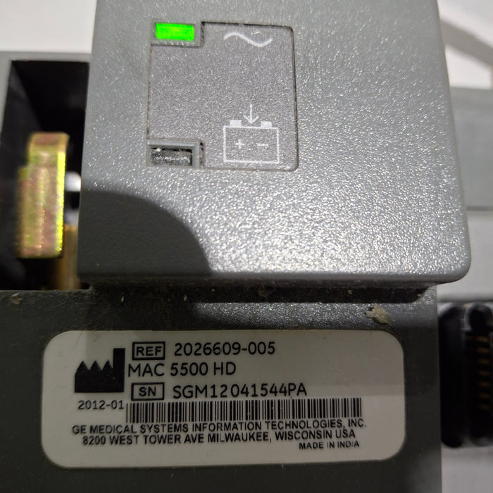GE Healthcare MAC 5500 HD ECG with CAM Module