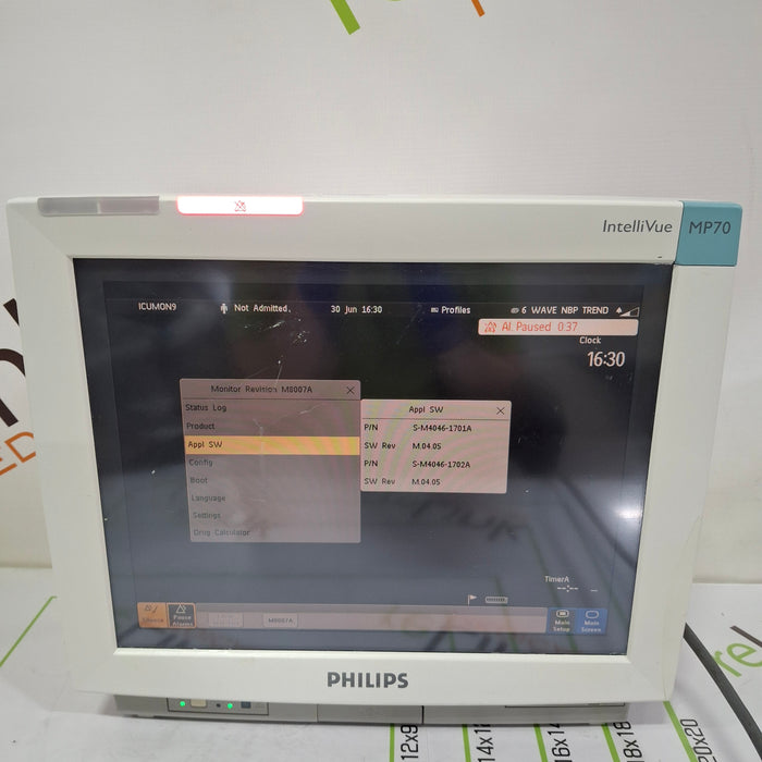 Philips IntelliVue MP70 Patient Monitor