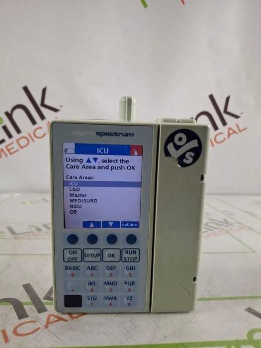 Baxter Sigma Spectrum 6.05.13 with B/G Battery Infusion Pump