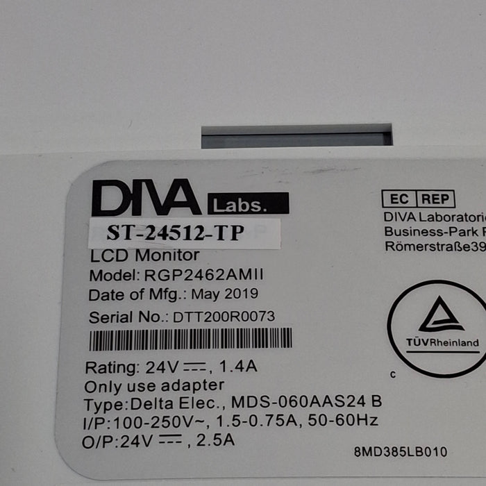 Diva Laboratories Ampronix RGP2462AMII 24" Touchscreen Monitor