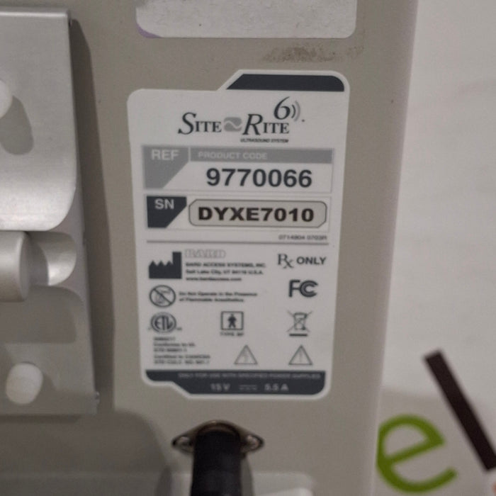 Bard Medical Site Rite 6 Ultrasound