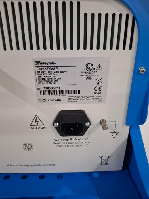 Covidien Force Triad 3.8-4.0 Electrosurgical Unit