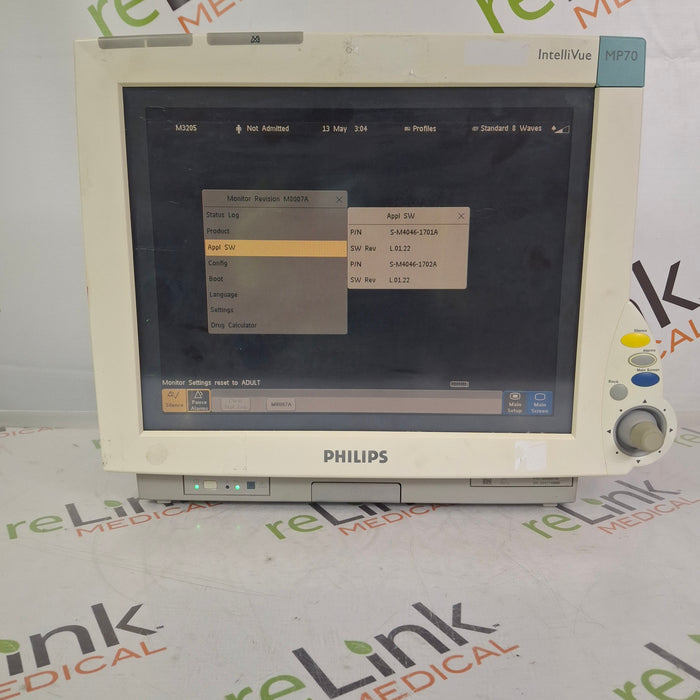 Philips IntelliVue MP70 Patient Monitor