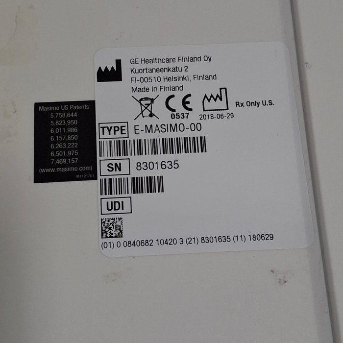 GE Healthcare E-MASIMO SpO2 Module