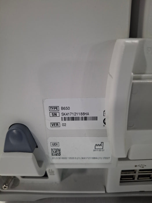 GE Healthcare Carescape B650 Post Anesthesia Care Patient Monitor