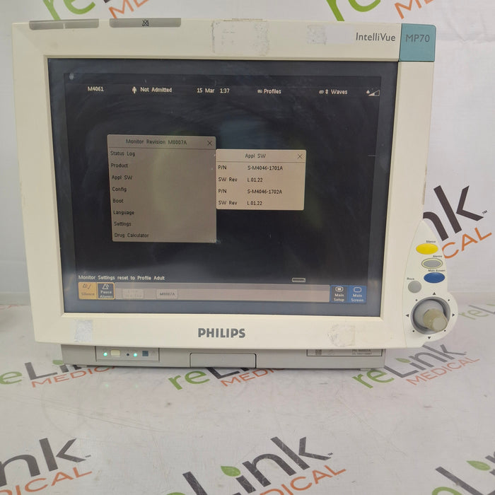 Philips IntelliVue MP70 Patient Monitor