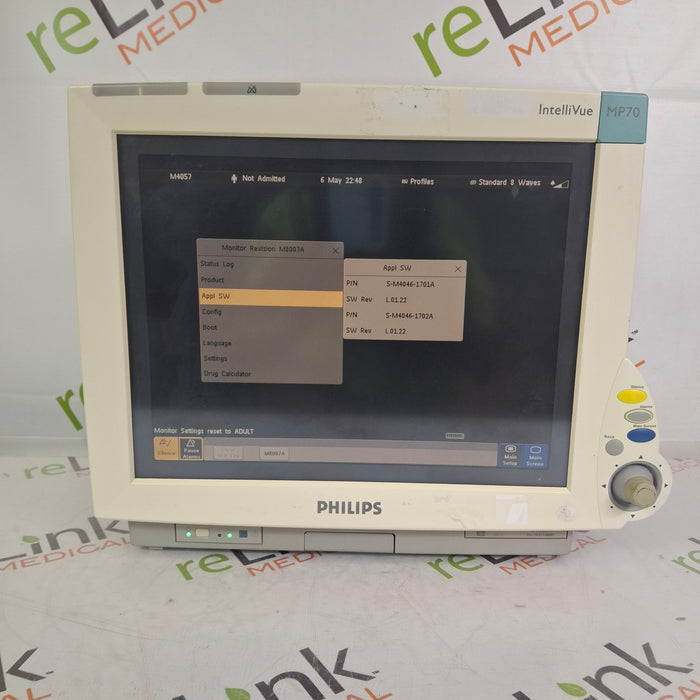 Philips IntelliVue MP70 Patient Monitor