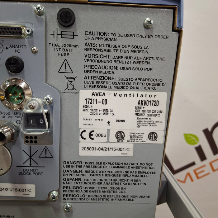 CareFusion Avea Ventilator
