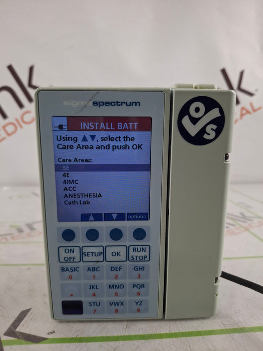 Baxter Sigma Spectrum 6.05.14 without Battery Infusion Pump