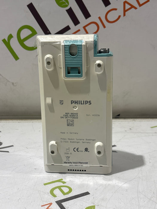 Philips M3001A-A03C06 Masimo SpO2, NIBP, ECG, Temp, IBP MMS Module