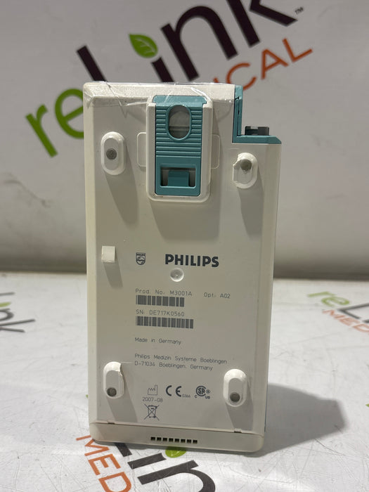 Philips M3001A-A02 OxiMax SpO2, NIBP, ECG MMS Module