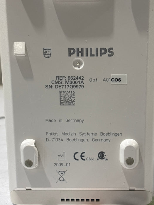 Philips M3001A-A01C06 Fast SpO2, NIBP, ECG, Temp, IBP MMS Module