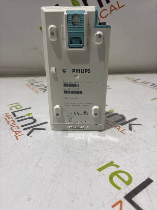 Philips M3001A-A01C06 Fast SpO2, NIBP, ECG, Temp, IBP MMS Module