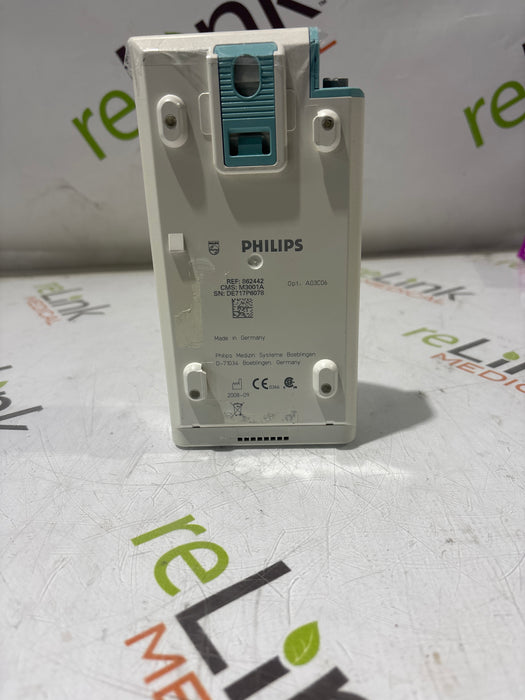 Philips M3001A-A01C06 Fast SpO2, NIBP, ECG, Temp, IBP MMS Module