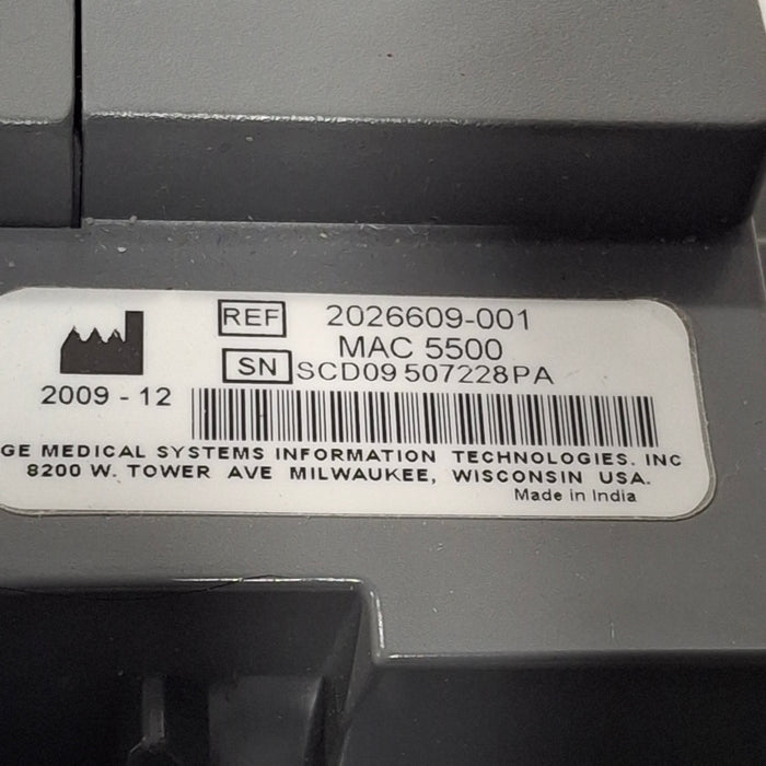 GE Healthcare MAC 5500 HD ECG without CAM Module