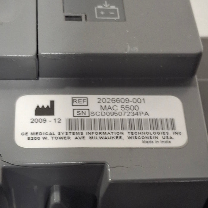 GE Healthcare MAC 5500 HD ECG without CAM Module