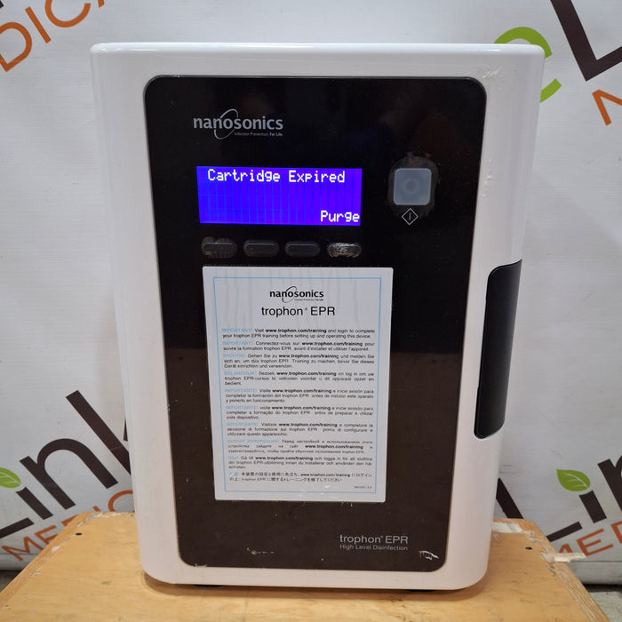 NanoSonics Trophon EPR High Level Disinfection