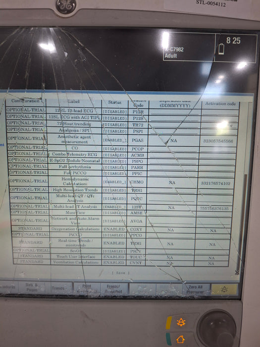 GE Healthcare Carescape B650 Anesthesia Care Patient Monitor