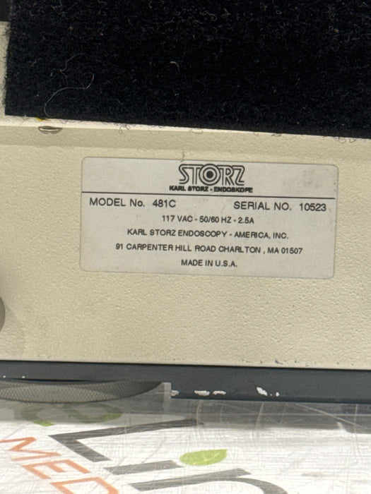 Karl Storz 481C Miniature Light Source