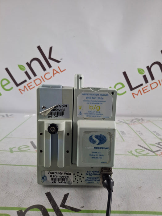 Baxter Sigma Spectrum 6.05.14 with B/G Battery Infusion Pump