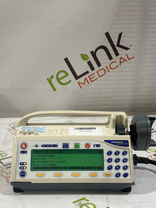 Smiths Medical Medfusion 3500 Syringe Infusion Pump
