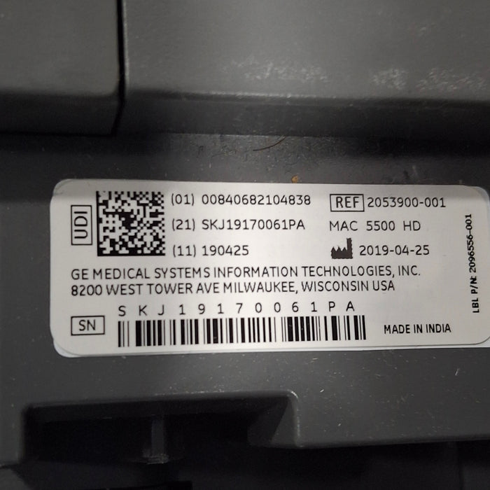 GE Healthcare MAC 5500 HD ECG without CAM Module