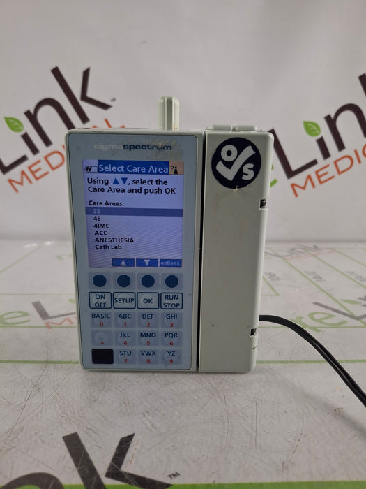 Baxter Sigma Spectrum 6.05.14 with B/G Battery Infusion Pump