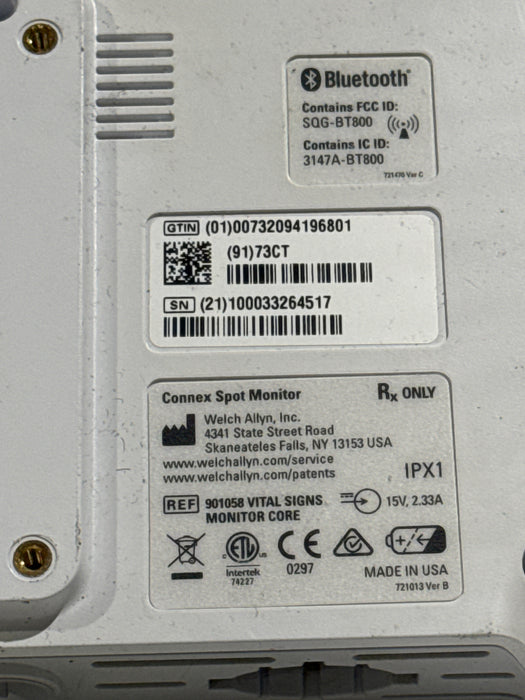 Welch Allyn Connex Spot 75MT Vital Signs Monitor