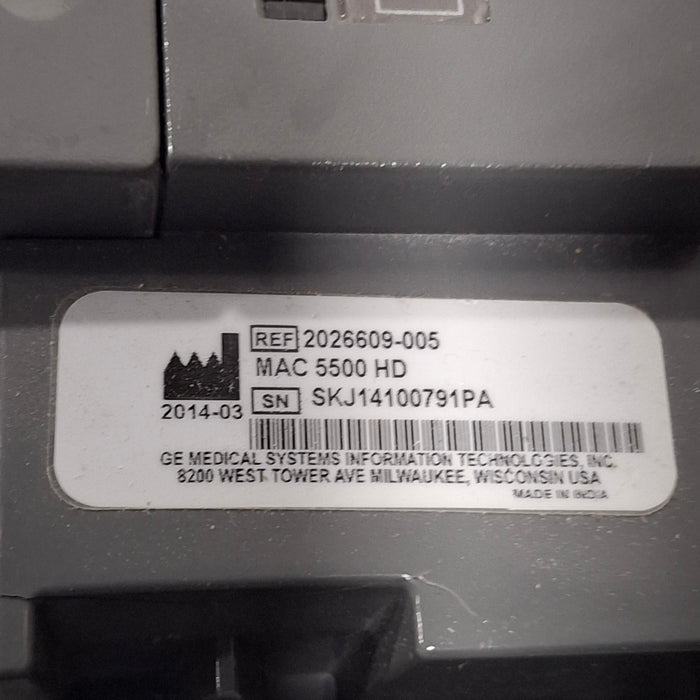 GE Healthcare MAC 5500 HD ECG without CAM Module