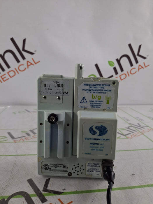 Baxter Sigma Spectrum 6.05.14 with B/G Battery Infusion Pump