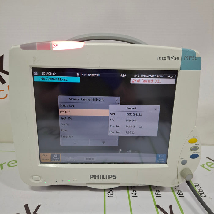 Philips IntelliVue MP50 Patient Monitor