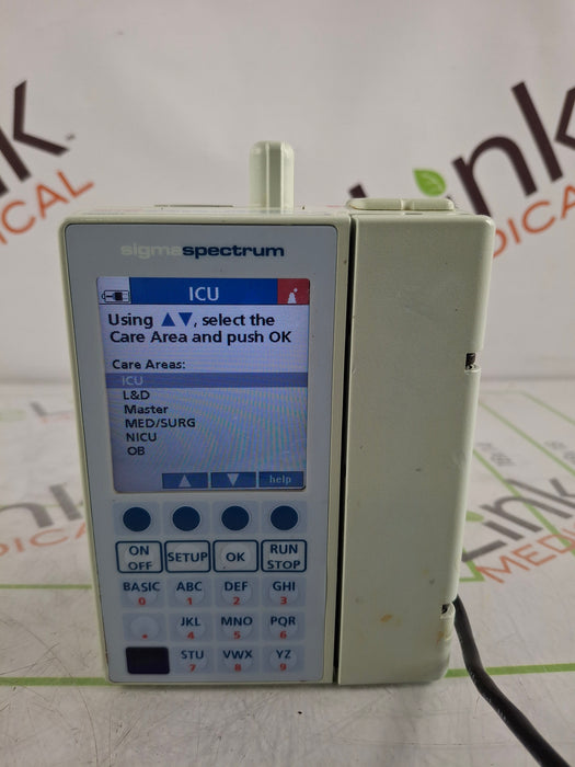 Baxter Sigma Spectrum 6.02.07 with B/G Battery Infusion Pump